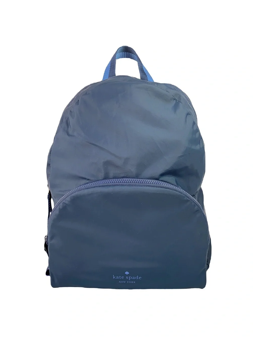 Kate Spade Arya Nylon Packable Backpack Navy Blue